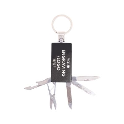 Engravable Keychain Multi Tool