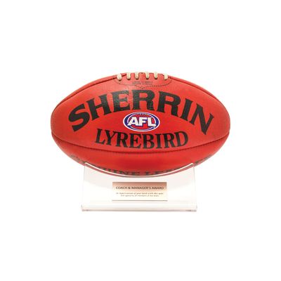 Acrylic AFL Ball Holder