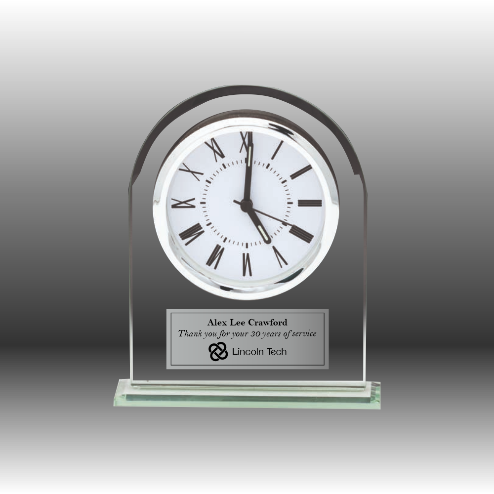 Glass Clock - Junee