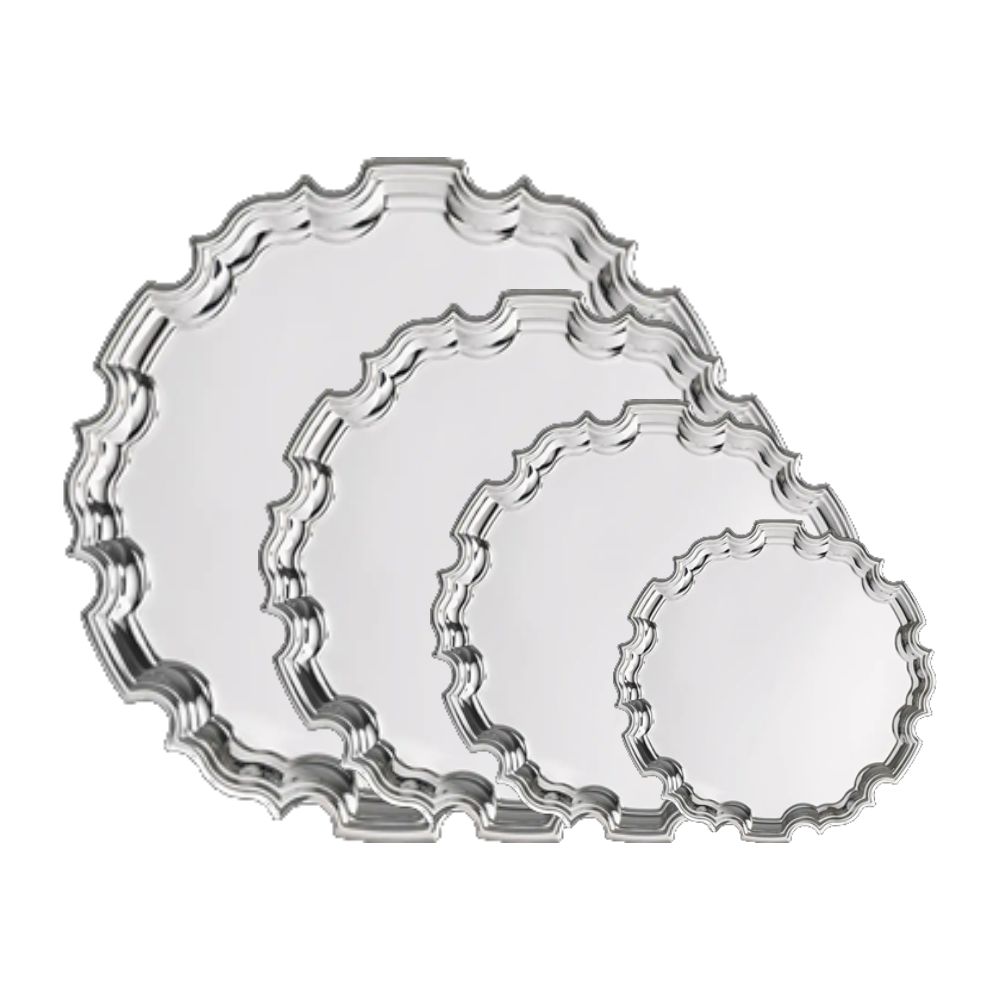 Silver Plated Chippendale Tray