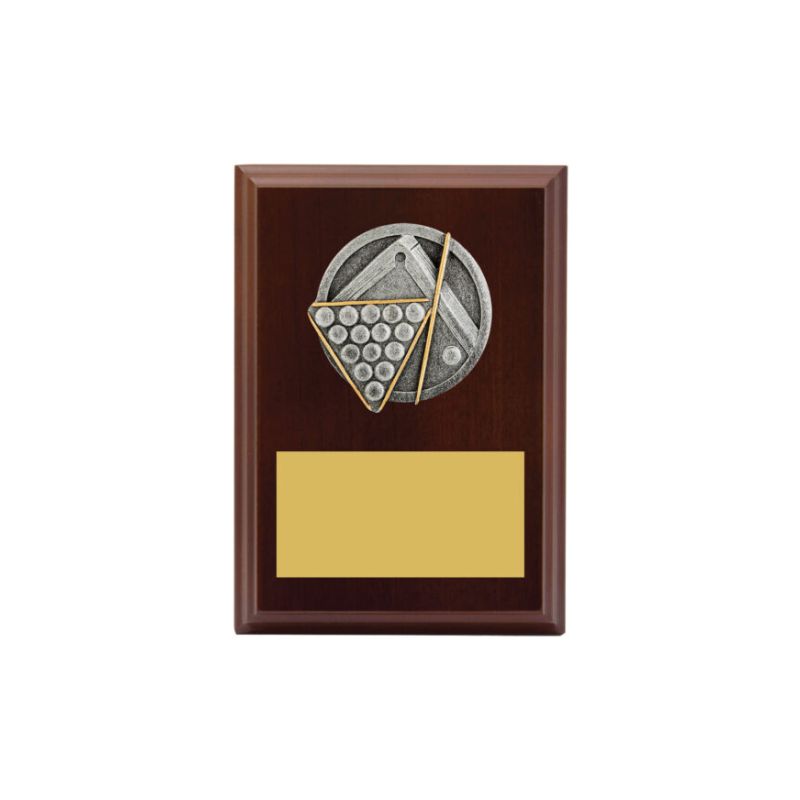 Timber Plaque Pool - Peak, Size: 150mm - A