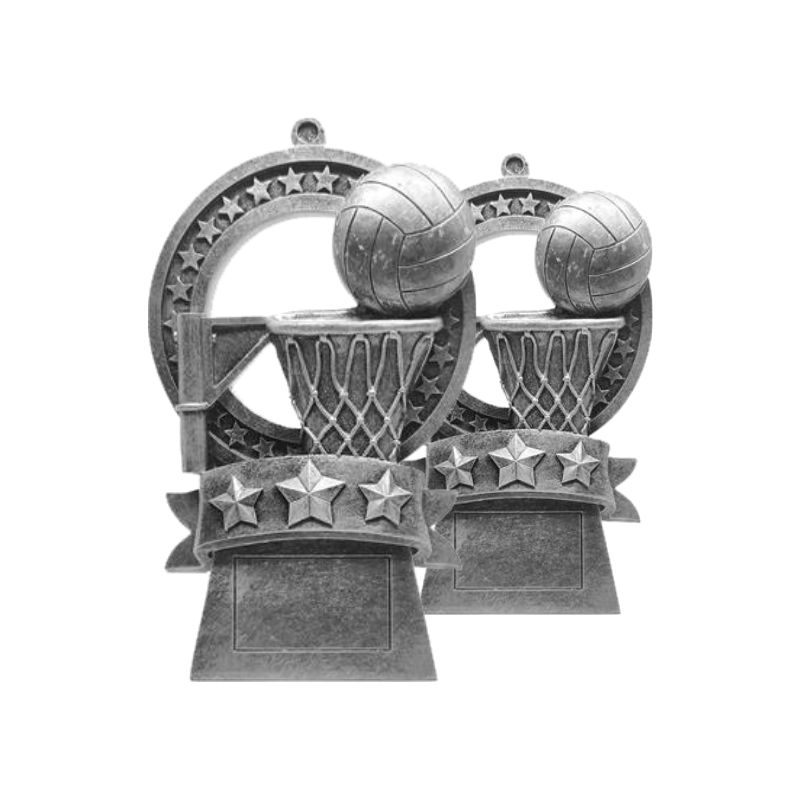 Star Medal Netball Resin
