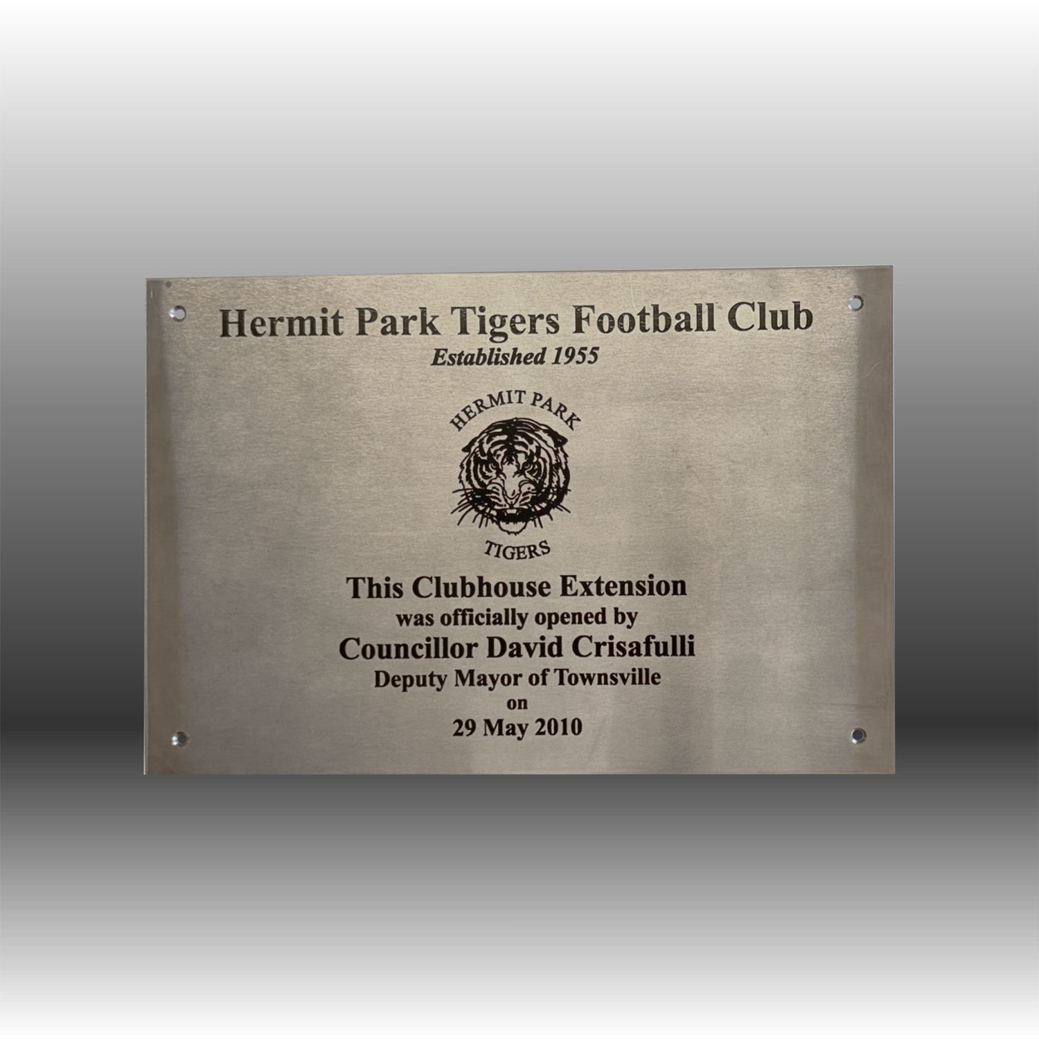 Stainless Steel Plaque - Custom Order