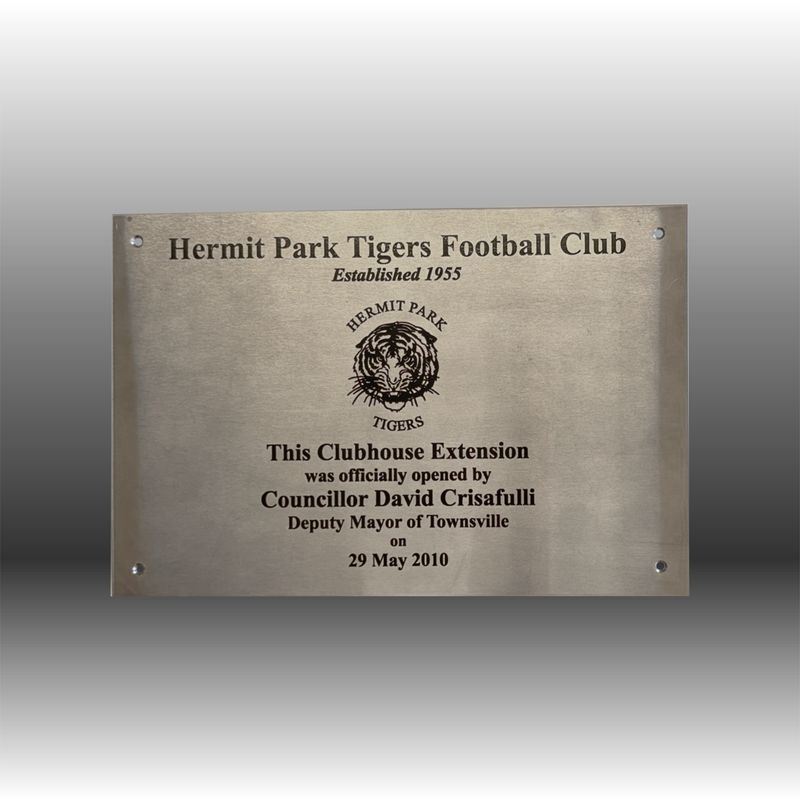 Stainless Steel Plaque - Custom Order