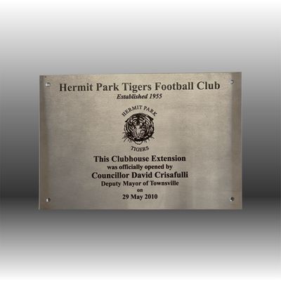 Stainless Steel Plaque - Custom Order Stainless Steel Plaque - Custom Order