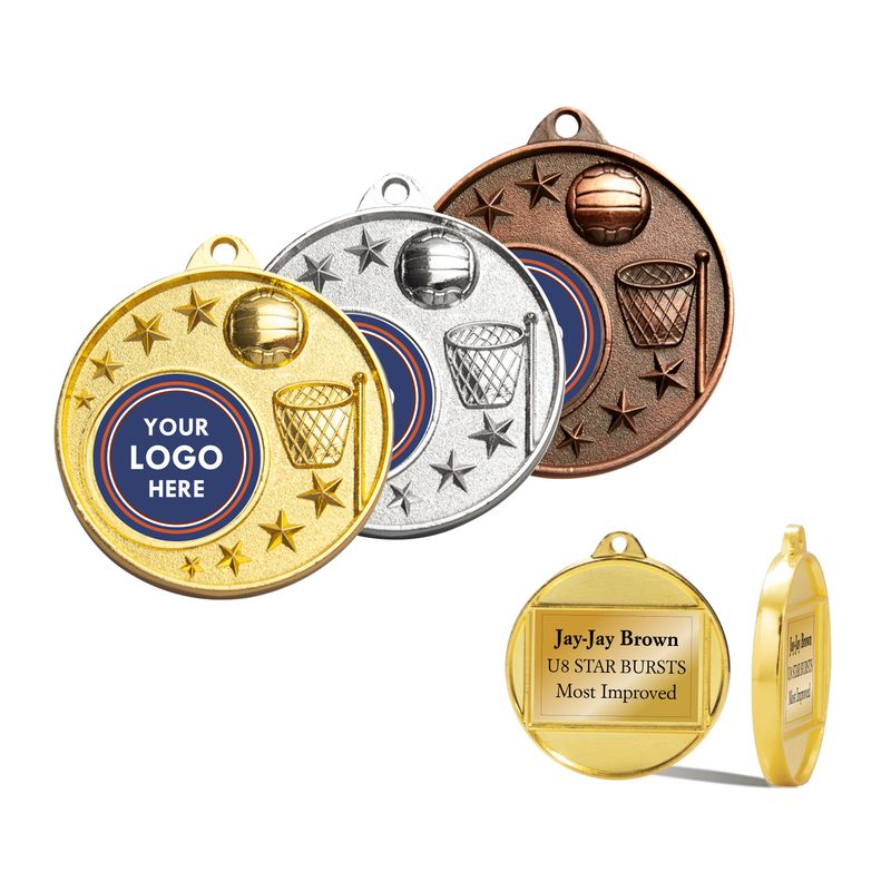 Netball Medal Club Logo