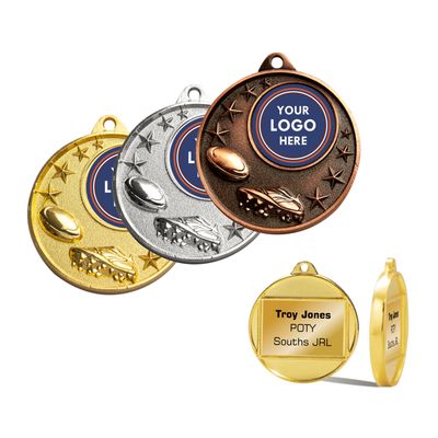Rugby Medal Club Logo