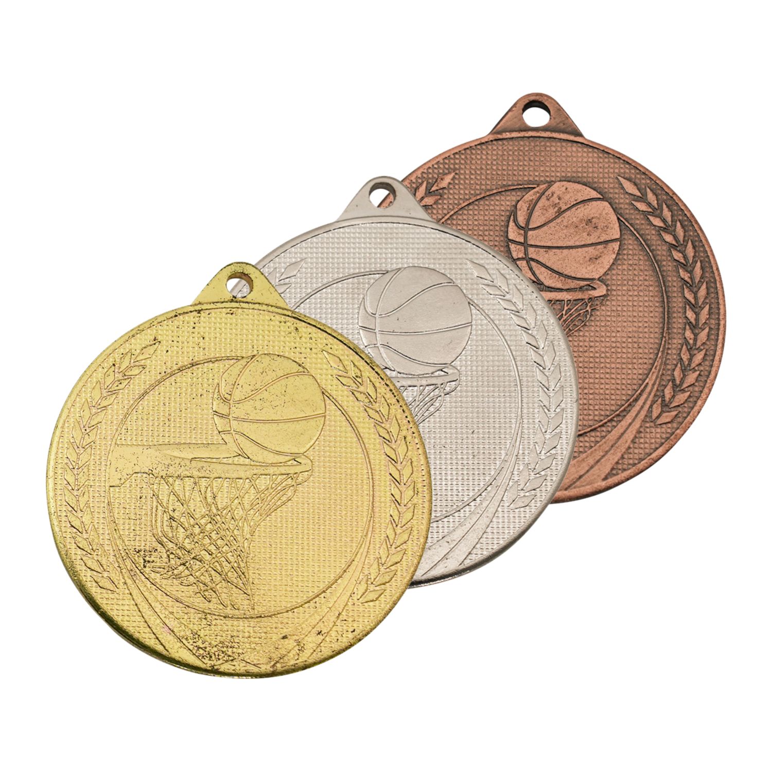Budget Basketball Medals - 50mm