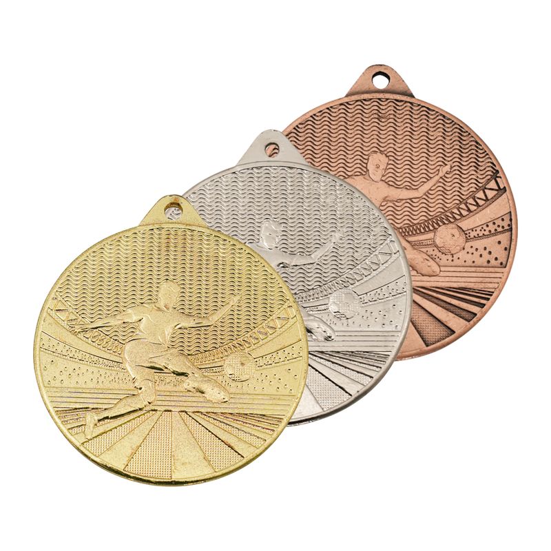 Budget Soccer Medals - 50mm