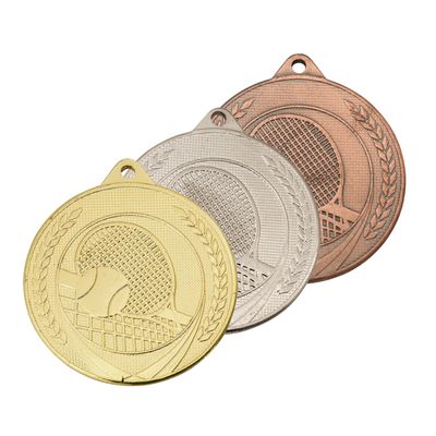 Budget Tennis Medals - 50mm