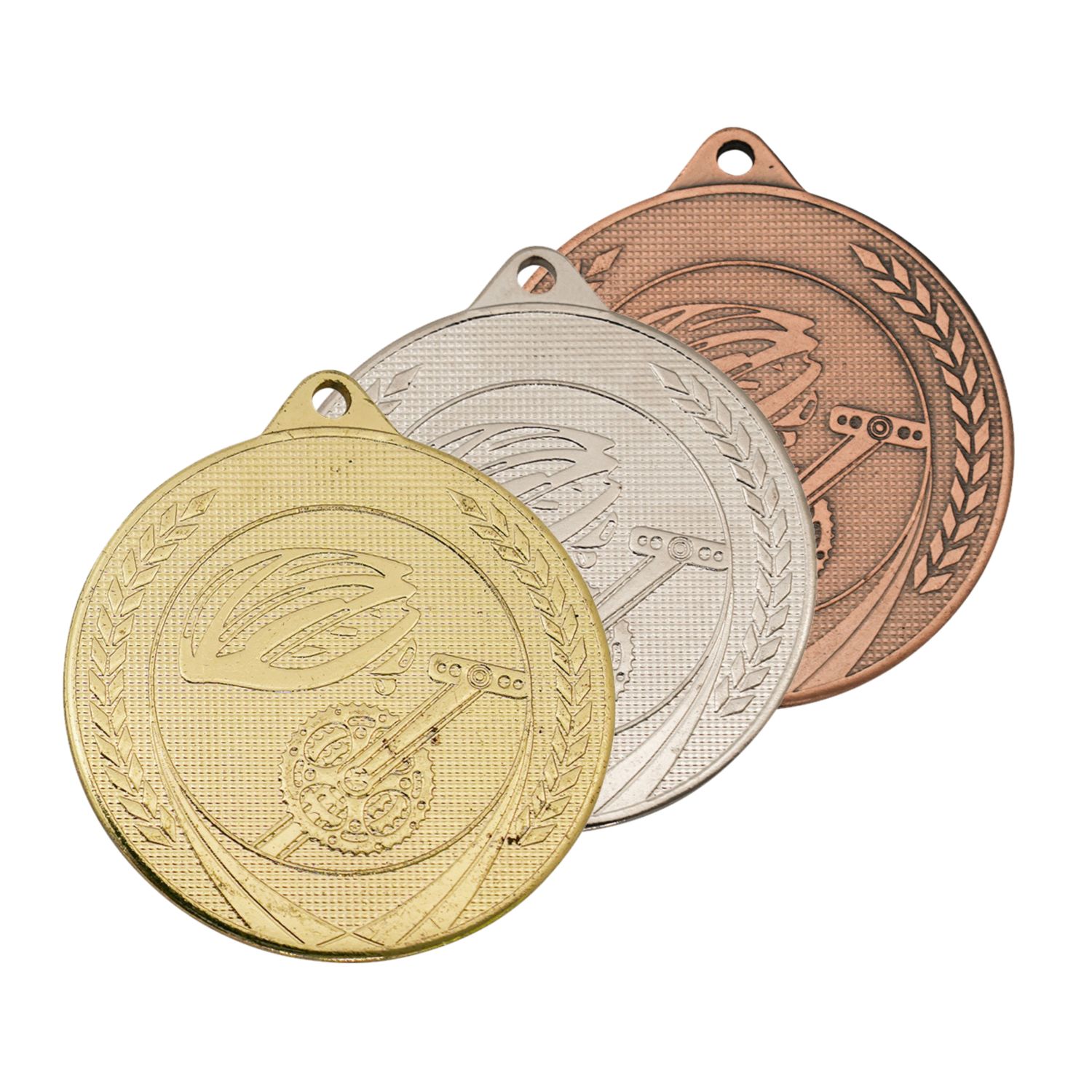 Budget Cycling Medals - 50mm