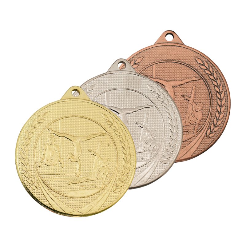 Budget Gymnastics Medals - 50mm