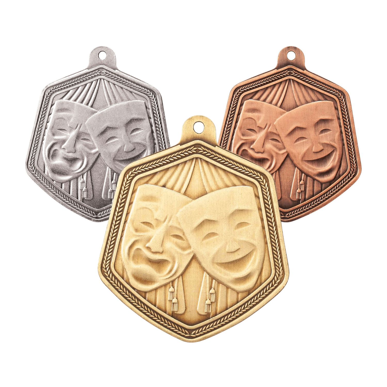 65mm Drama Medals - Falcon