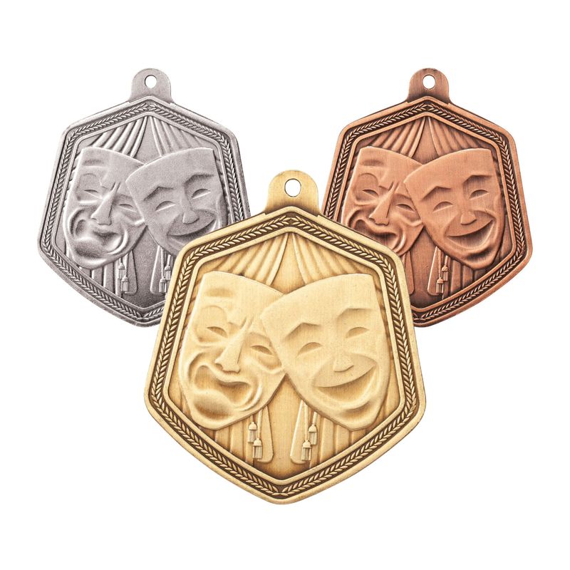 65mm Drama Medals - Falcon