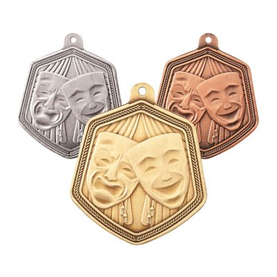65mm Drama Medals - Falcon