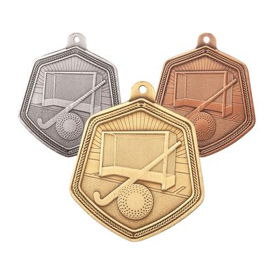 65mm Hockey Medals - Falcon