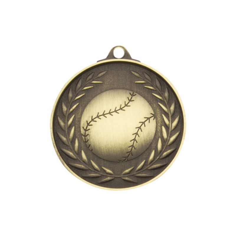 Softball Medal - Wreath 50mm