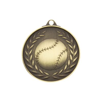 Softball Medal - Wreath 50mm