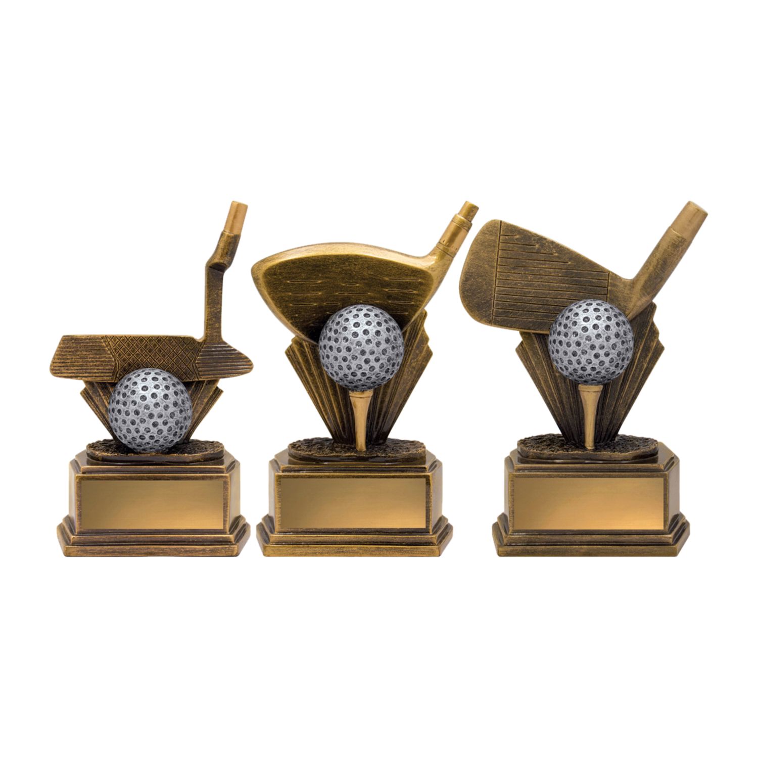 Golf Putter Driver Iron Trophies