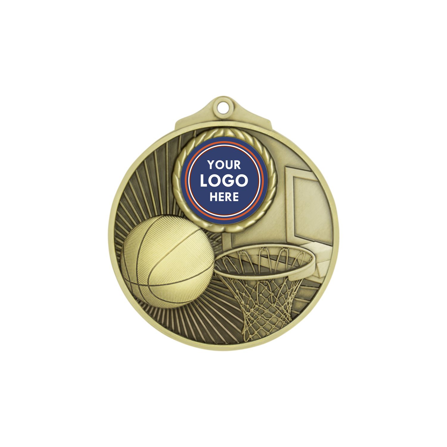 Basketball Summit Medal - 70mm