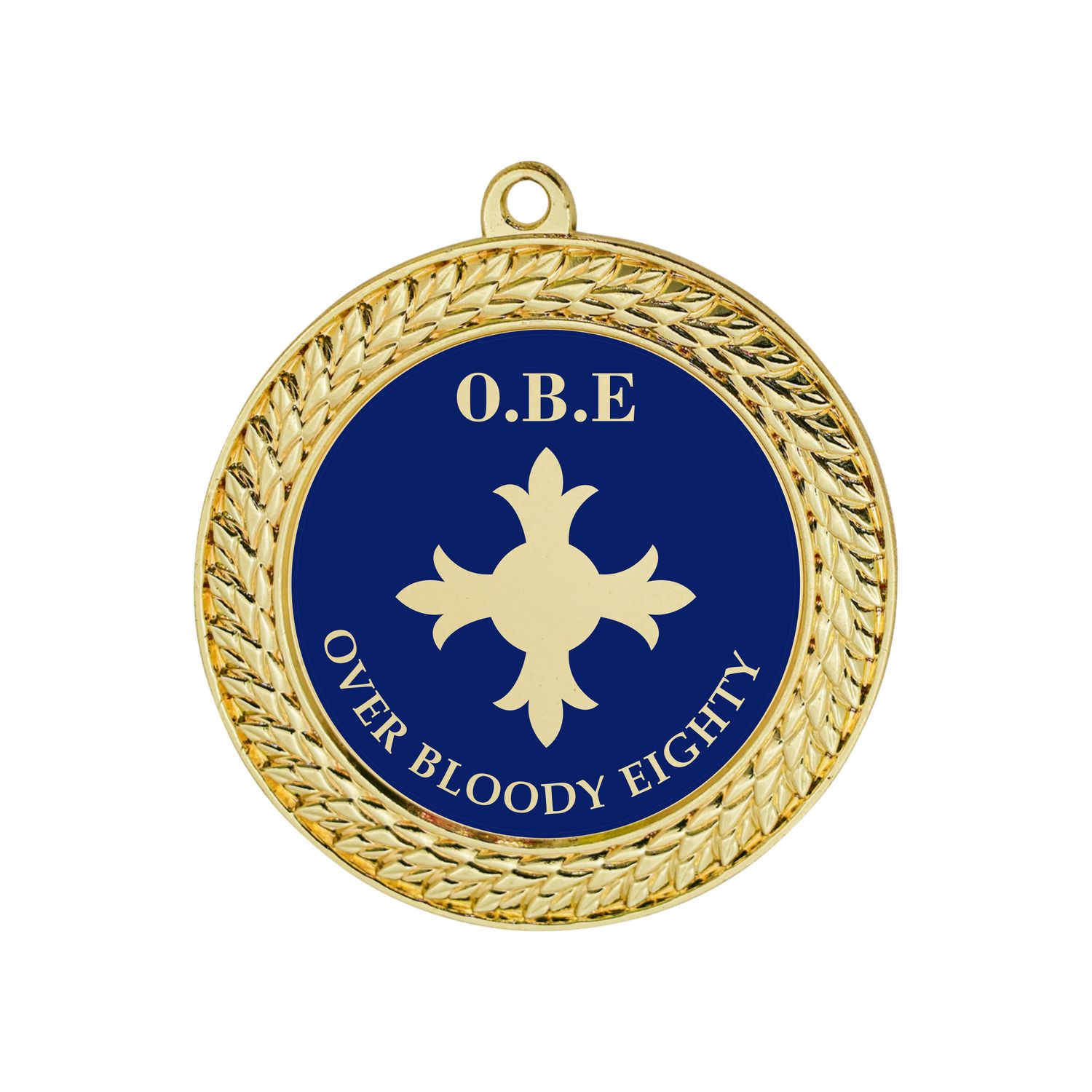 OBE Medal - Over Bloody 80