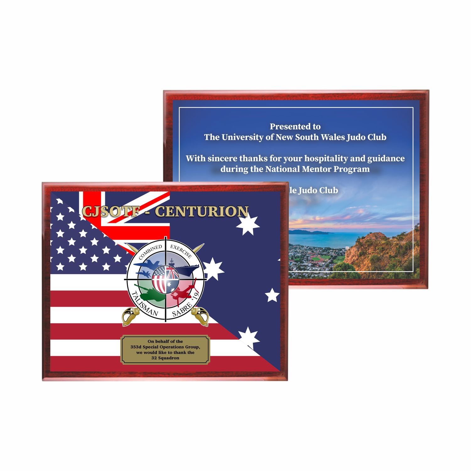Full Colour UV Printed Plaques