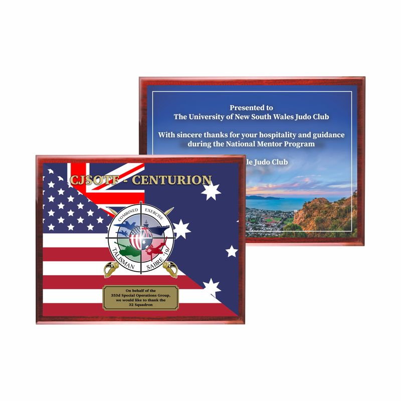 Full Colour UV Printed Plaques