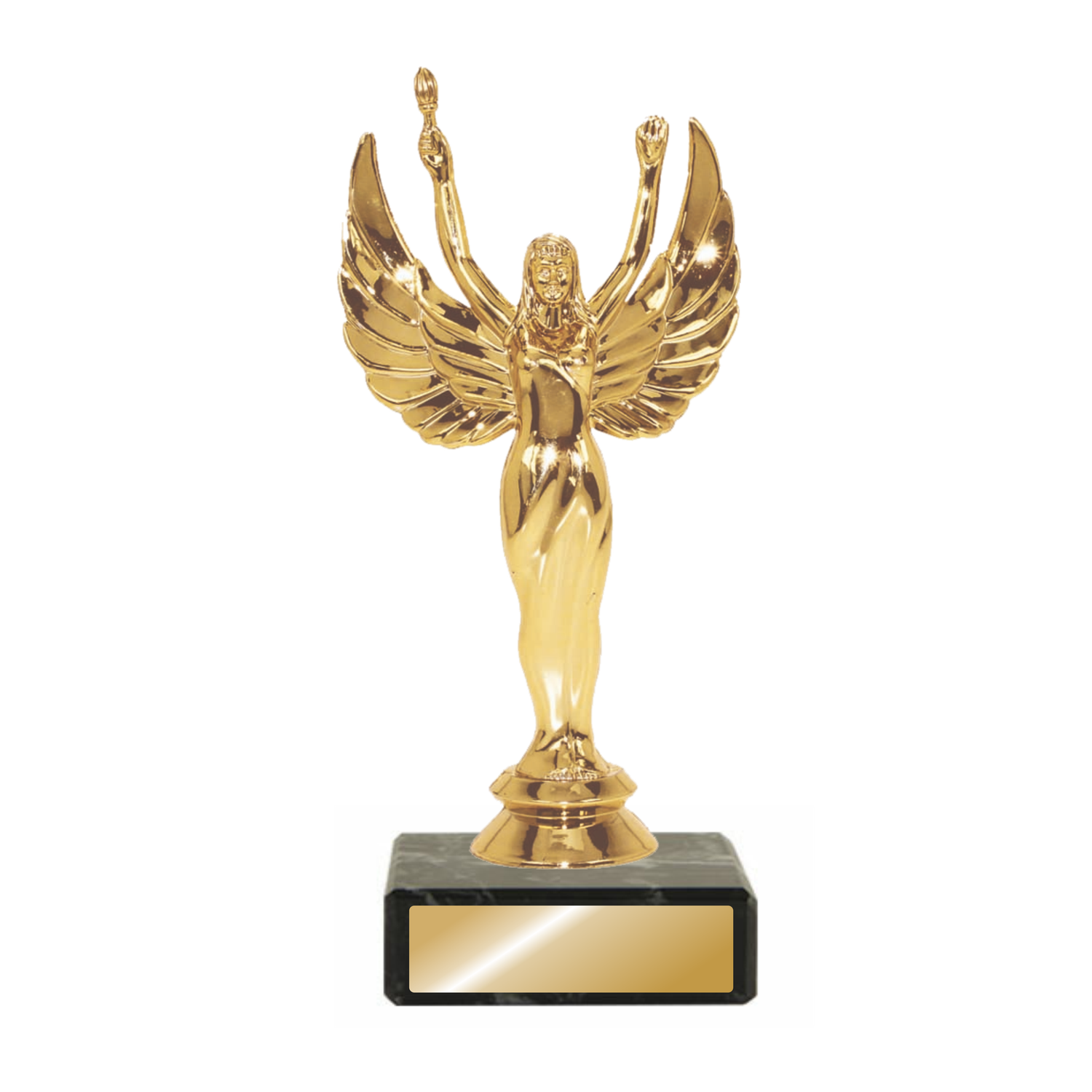 Victory Female on Marble Base Victory Female on Marble Base
