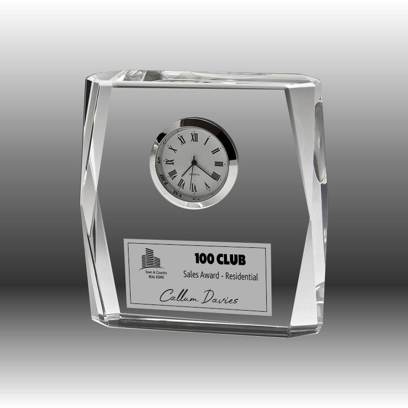 Piazza Crystal Clock