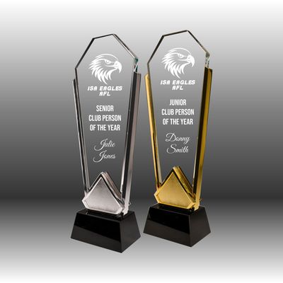 Modern Fusion Glass Arch