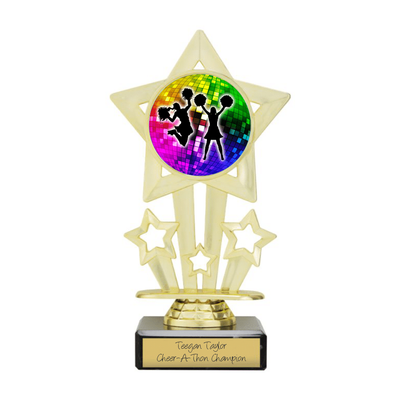 Cheerleading Icon Star Trophy