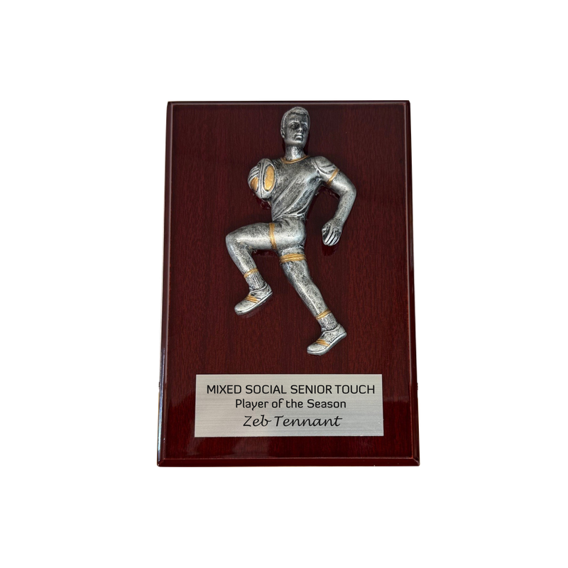 Touch / Rugby League Plaque