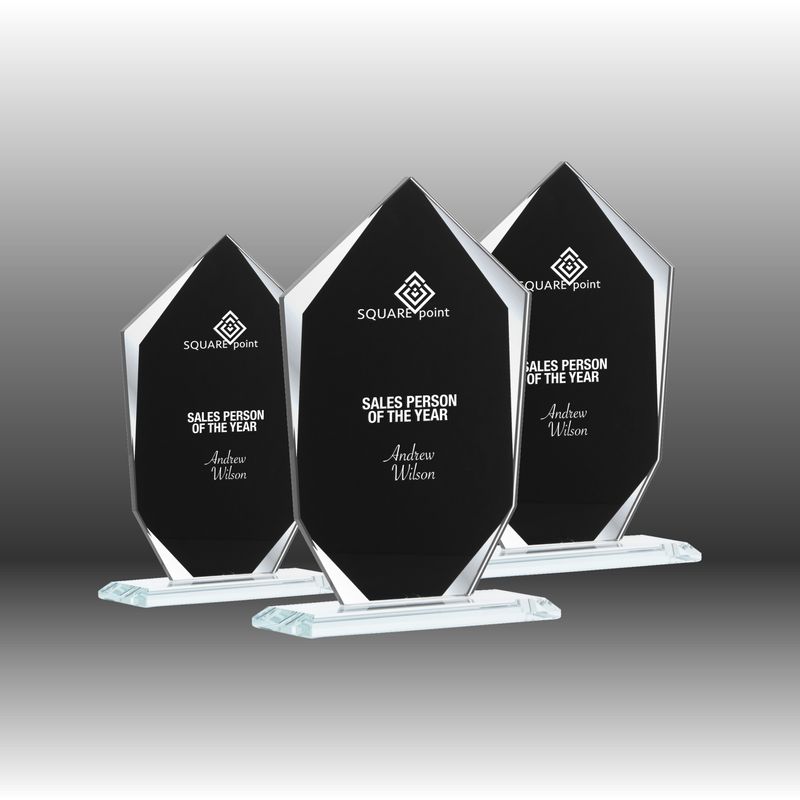 Black Silver Mirror Arrow