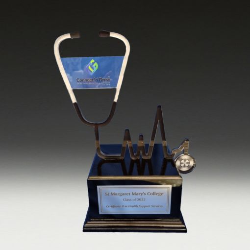 POA - Custom Acrylic - Stethoscope on Base