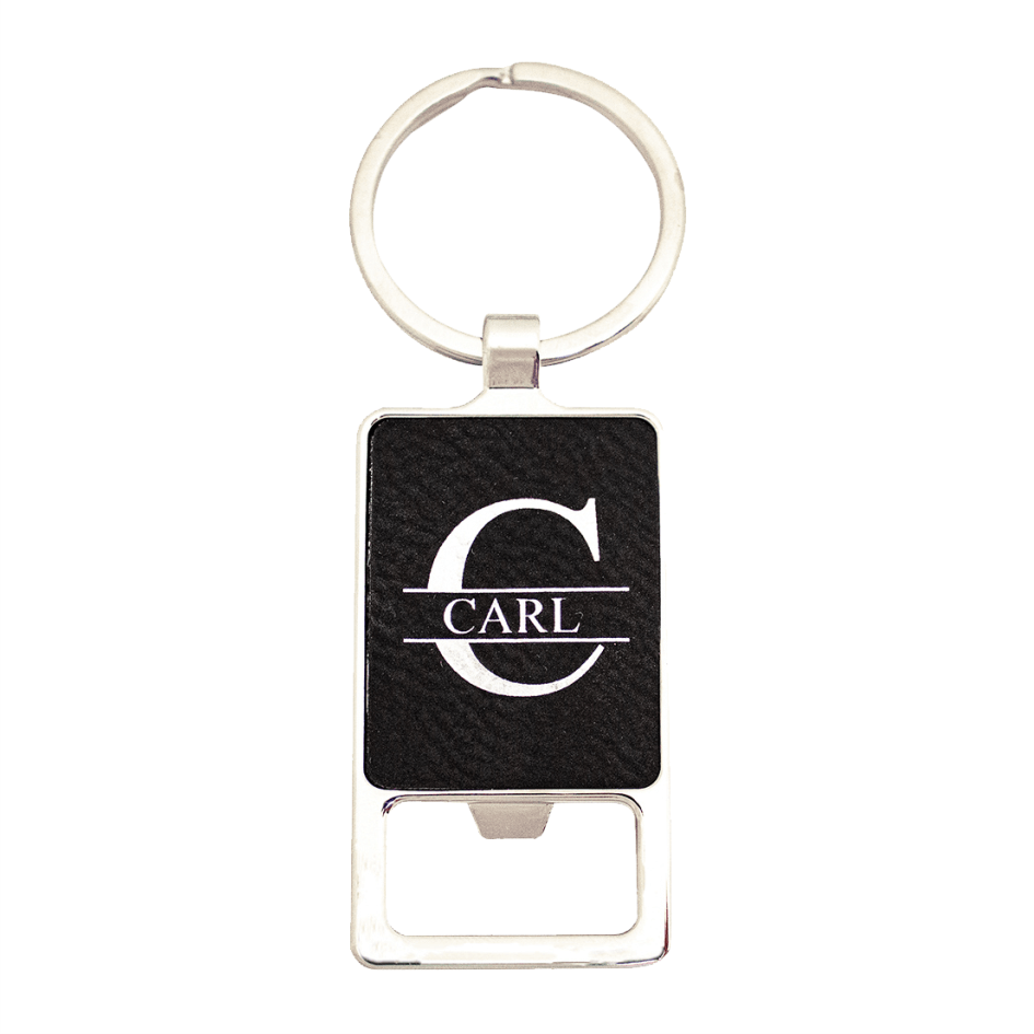 Black Leatherette Bottle Opener Black Leatherette Bottle Opener
