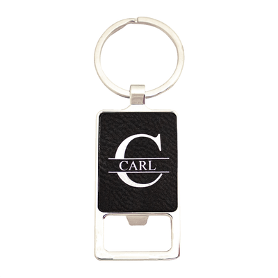 Black Leatherette Bottle Opener Black Leatherette Bottle Opener