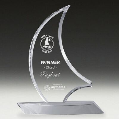 Sail - Crystal Award Sail - Crystal Award