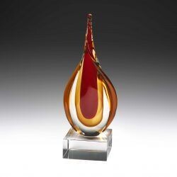 Art Glass Flame Art Glass Flame