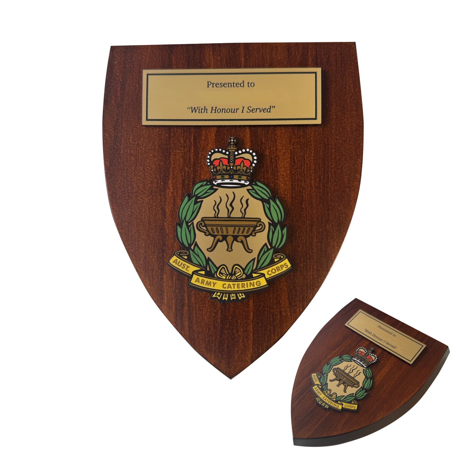 Military Spade Shield Custom
