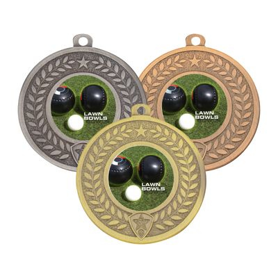 Lawn Bowls Medal - Distinction Lawn Bowls Medal - Distinction