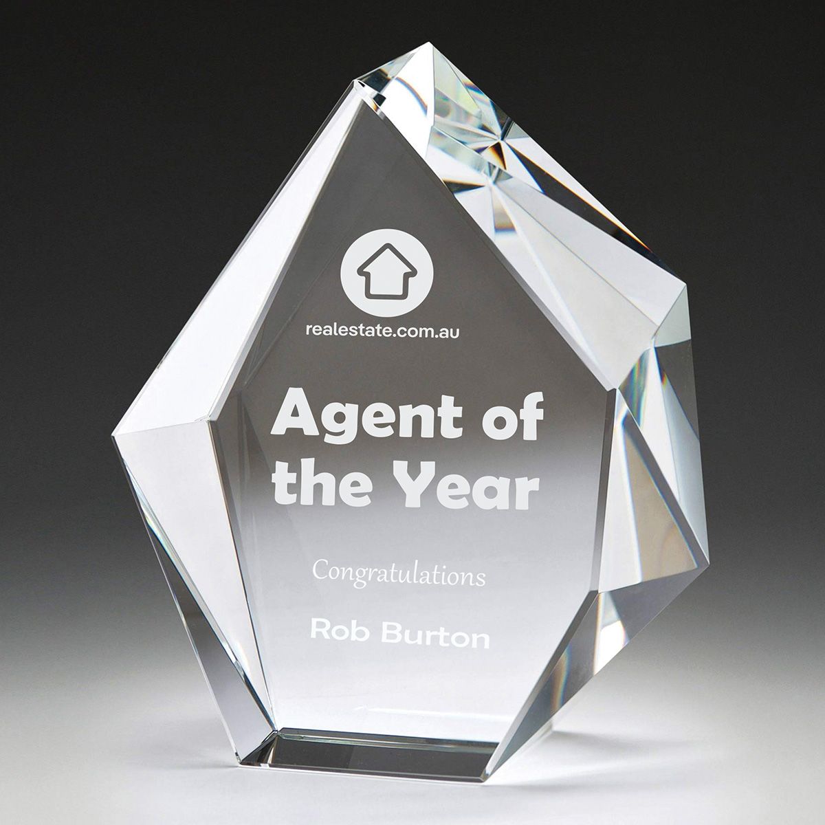 Optical Glacier Crystal Award Optical Glacier Crystal Award