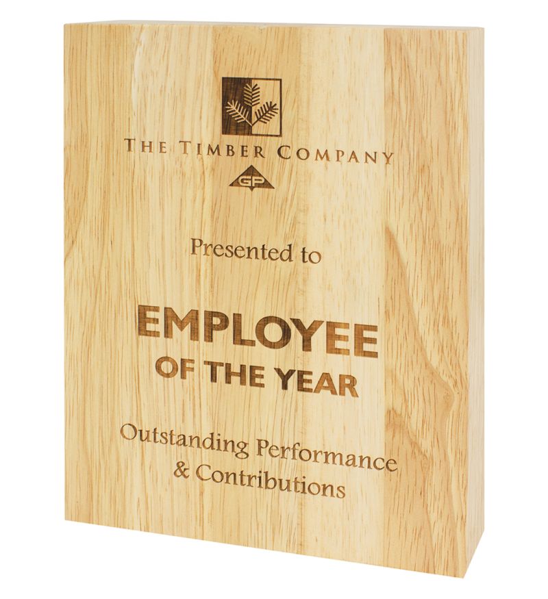 Block Timber Award Block Timber Award