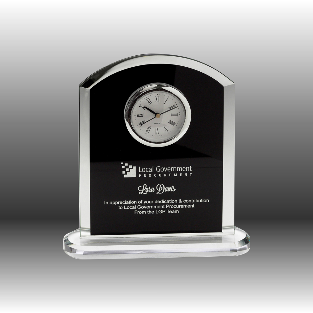 Pax Glass Clock Pax Glass Clock