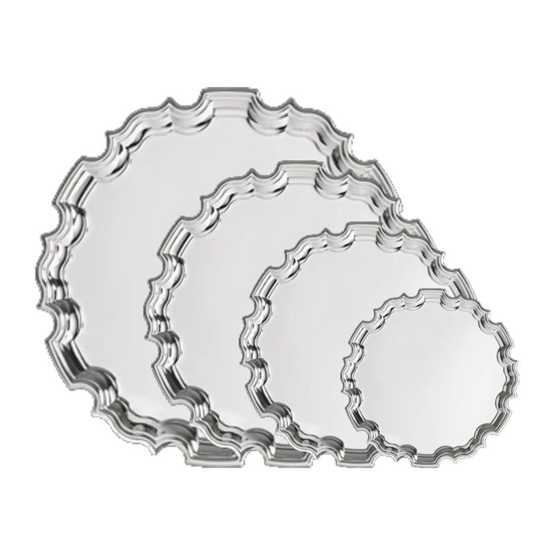 Chippendale Silver Plated Tray