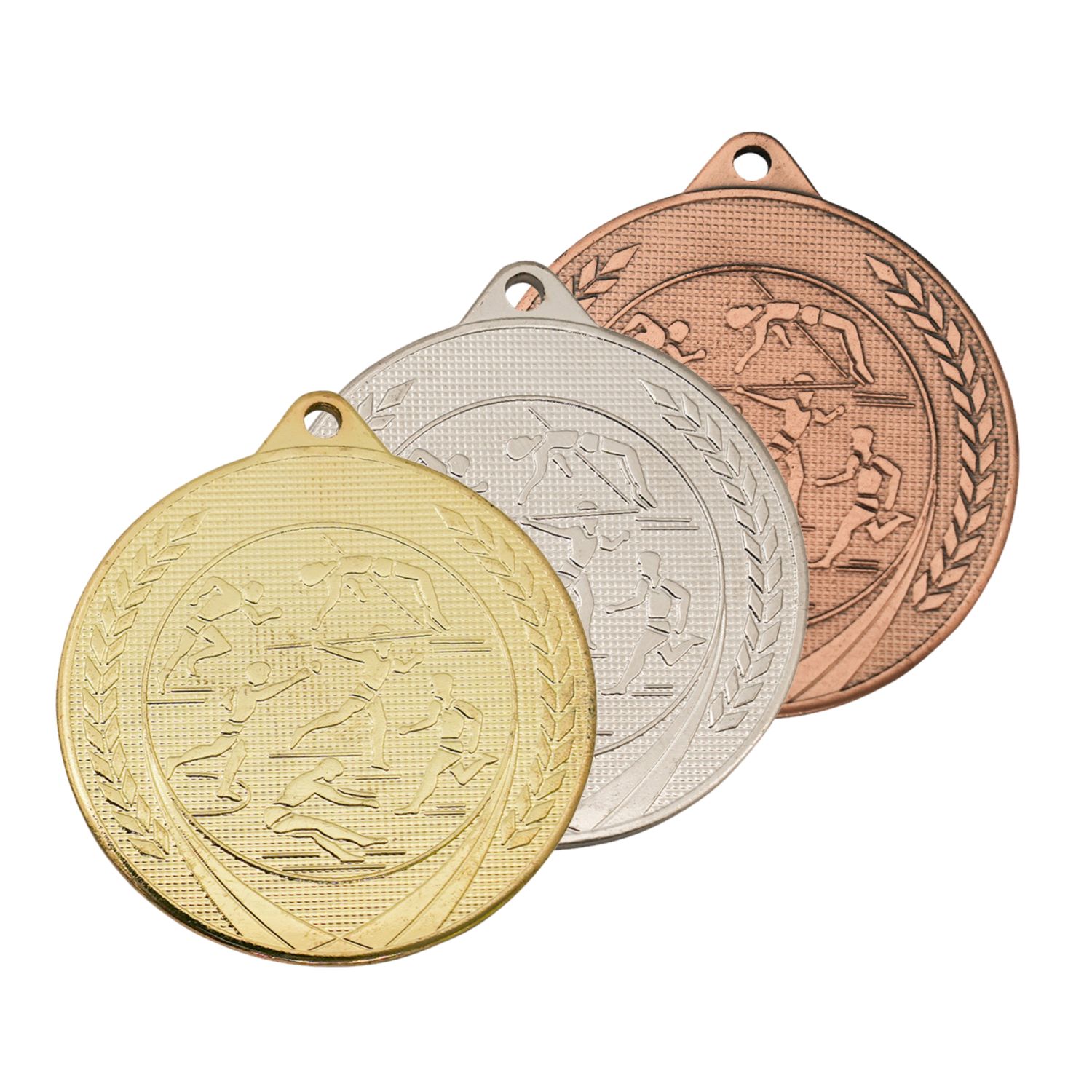 Budget Athletics Carnival Medals - 50mm Budget Athletics Carnival Medals - 50mm