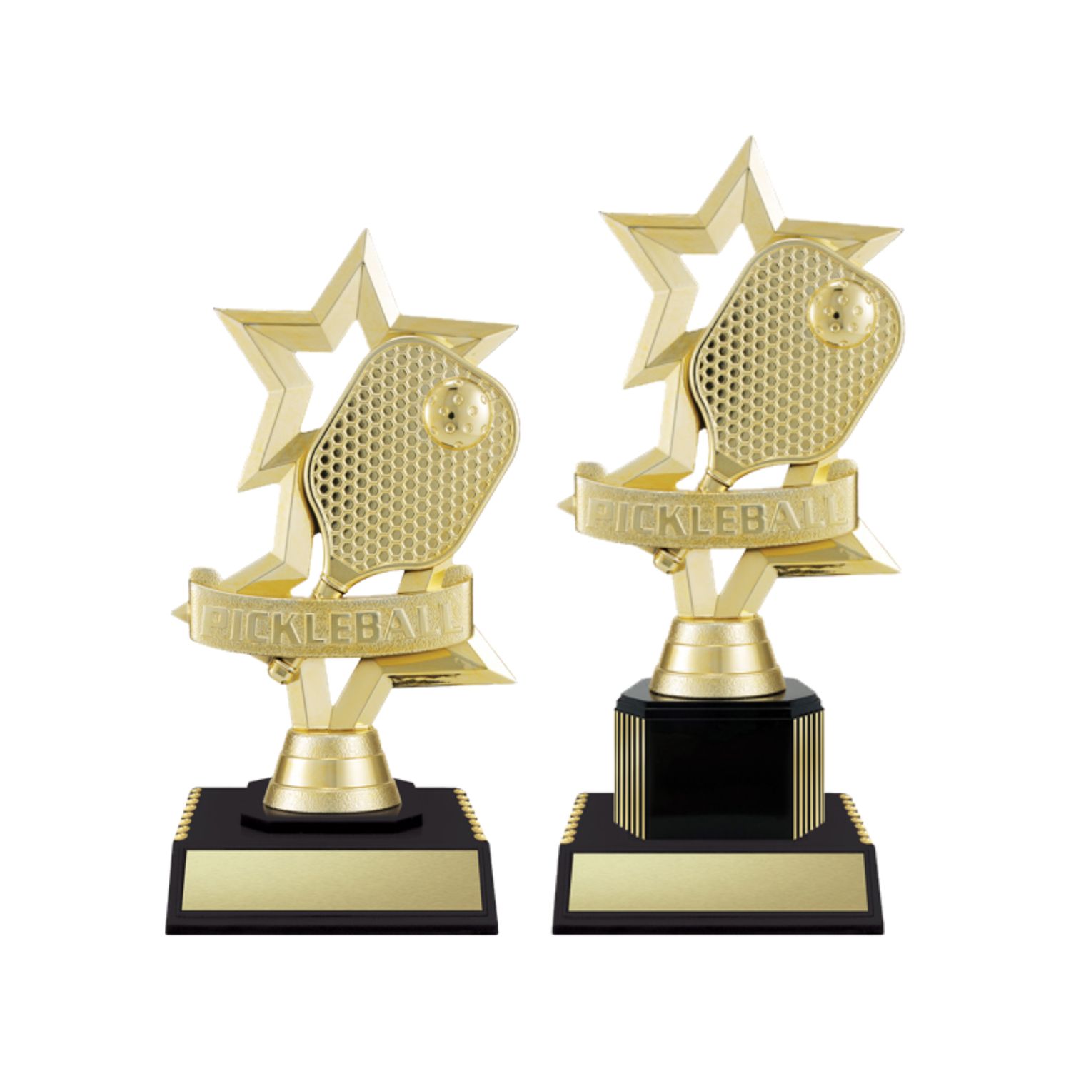 Gold Pickleball Classic Trophies Gold Pickleball Classic Trophies