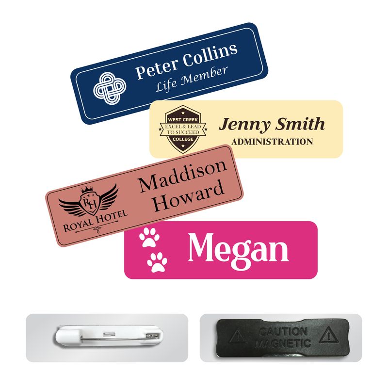 Lasered Name Badge 50 x 15mm