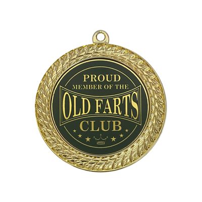 Old Fart Birthday Medal - OBE Old Fart Birthday Medal - OBE