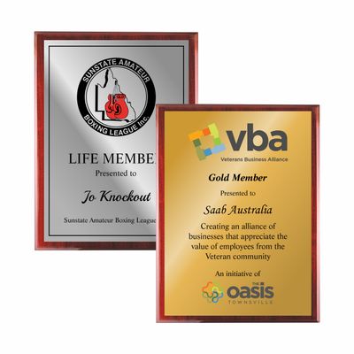 Presentation Plaque - UV Printed