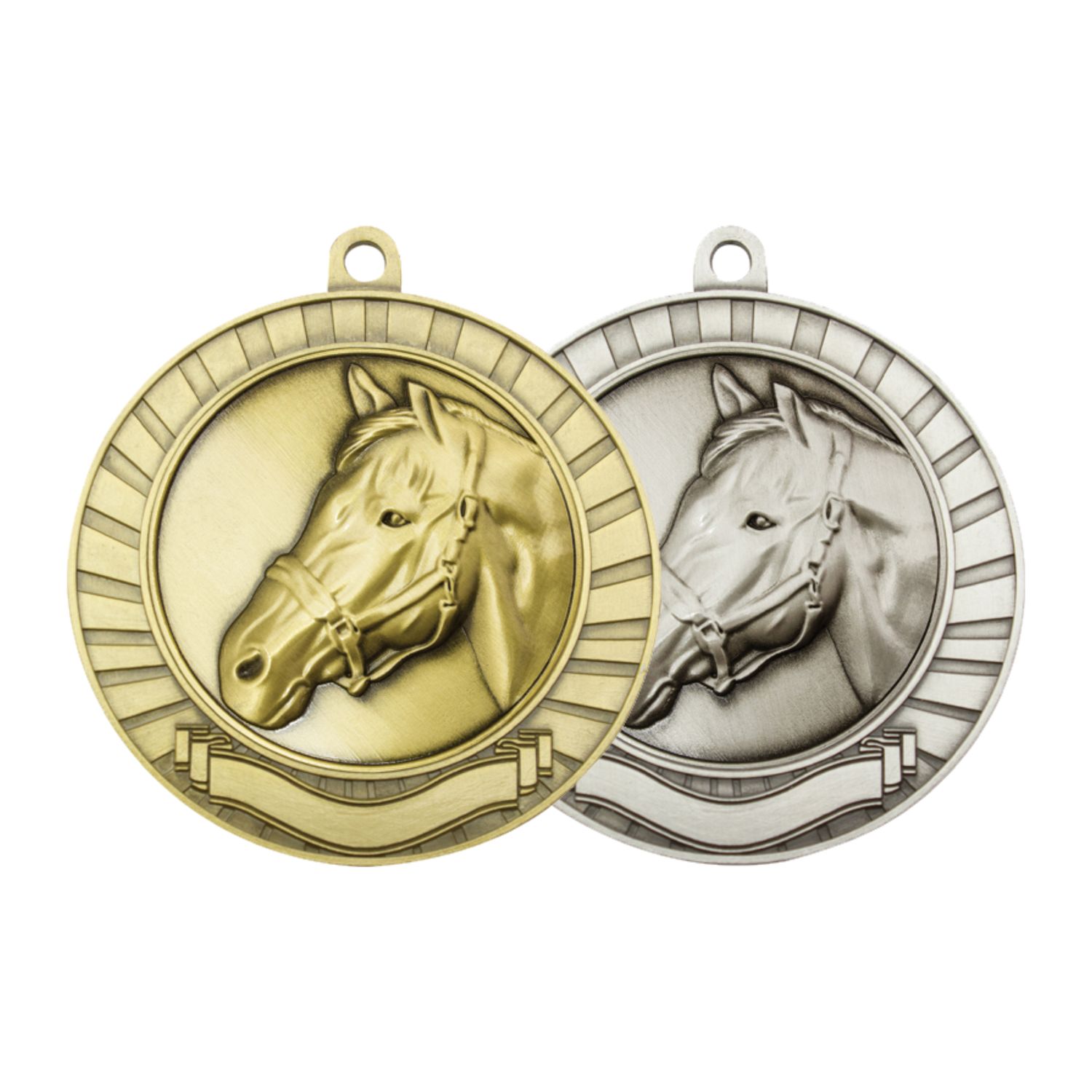 Horse Medal - Eco Scroll